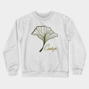 Ginkgo Leaf Crewneck Sweatshirt